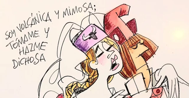 Mingote draws Don Mendo and it's self explanatory. Exhibition at #sgae "angels and demons" until April 22nd